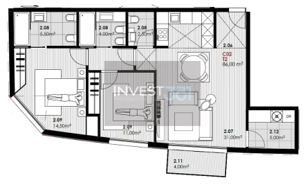 Apartamento T2 para Venda em Canidelo