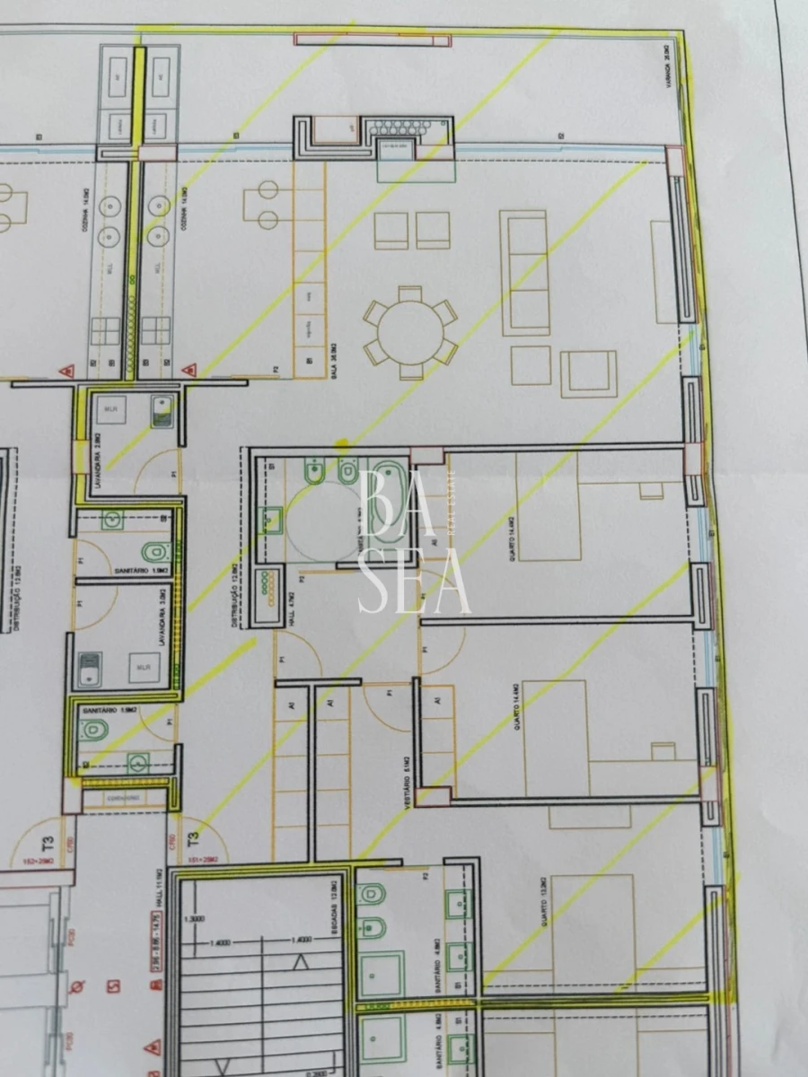 Apartamento T3 para Venda em Real, Dume e Semelhe Planta 3