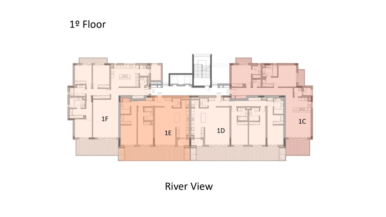 Apartamento T2 para Venda em Canidelo Planta 2