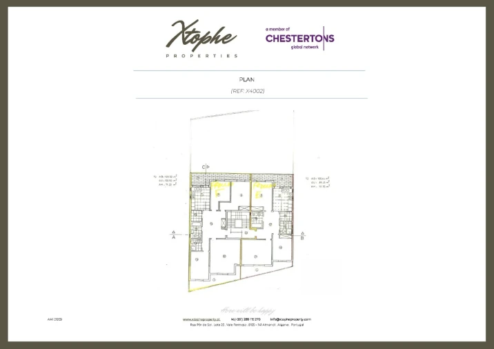 Apartamento T3 para Venda em Loule (São Clemente) Planta 1