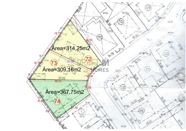 Terreno para Venda em São Domingos de Rana Planta 3