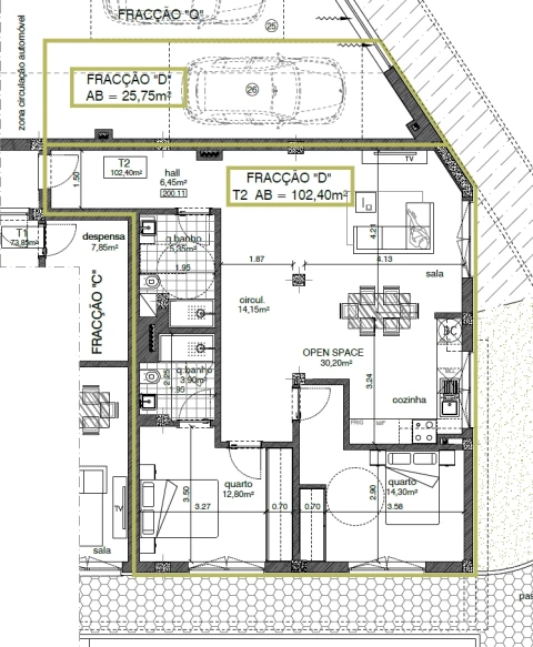Apartamento T2 para Venda em O. Azeméis, Riba-Ul, Ul, Macinhata Seixa, Madail