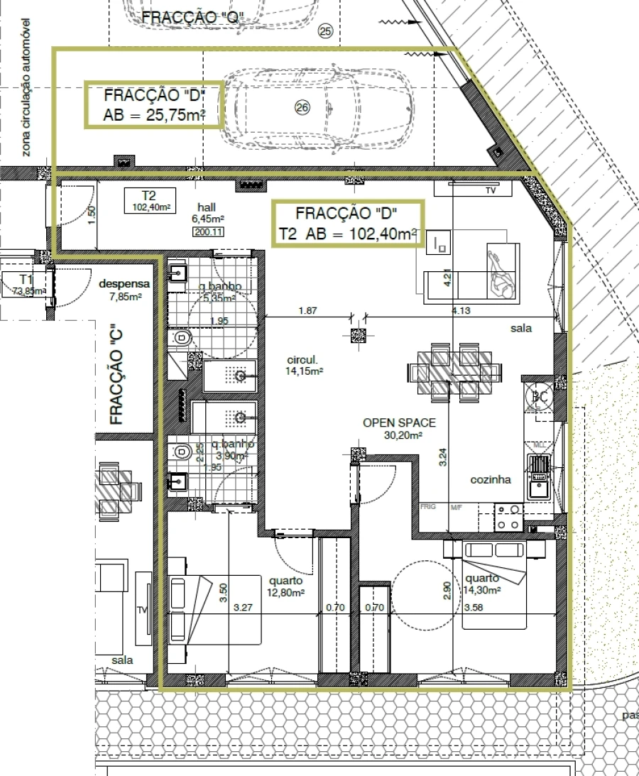 Apartamento T2 para Venda em O. Azeméis, Riba-Ul, Ul, Macinhata Seixa, Madail Foto 16