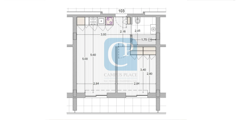 Apartamento T1 para Venda em Paranhos Planta 1