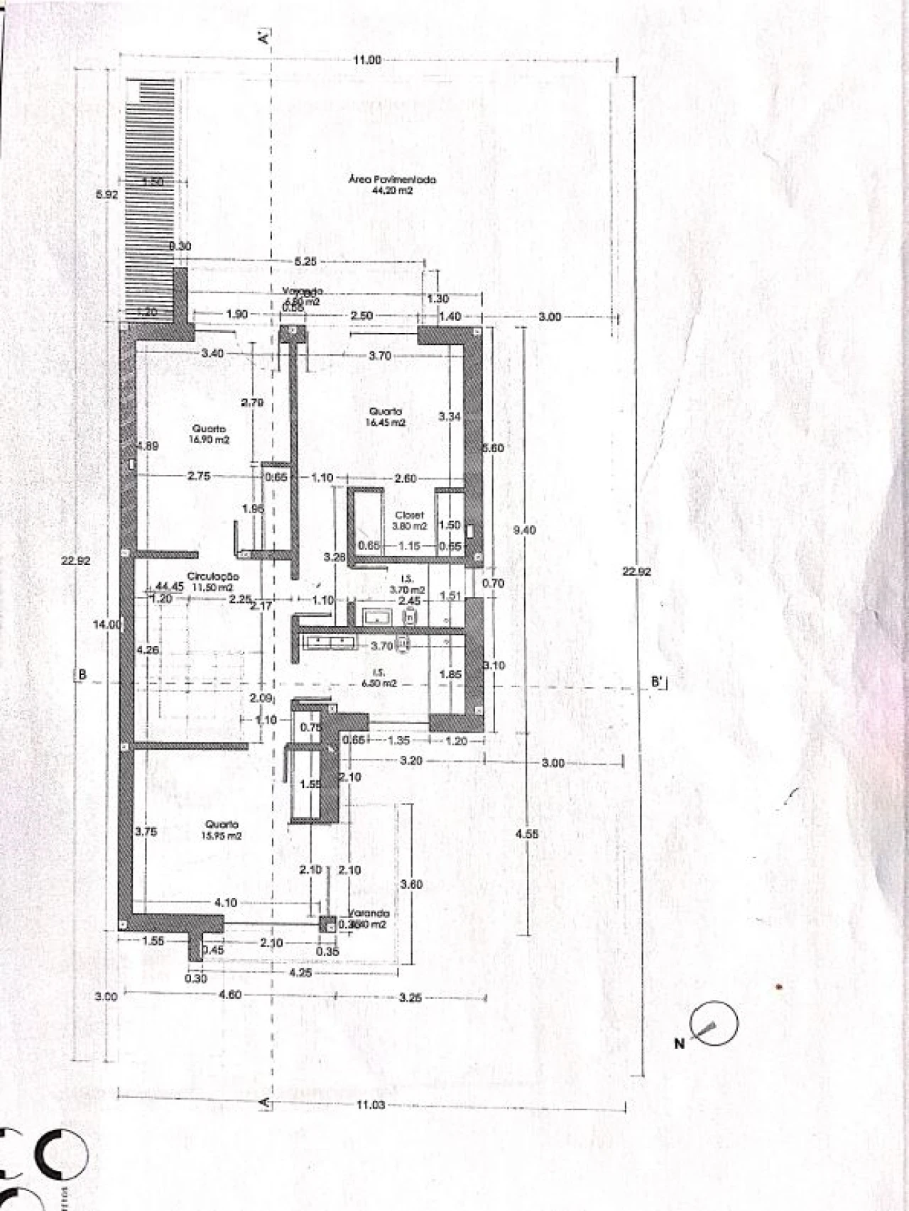 Moradia T4 para Venda em Nossa Sra de Fatima Planta 3