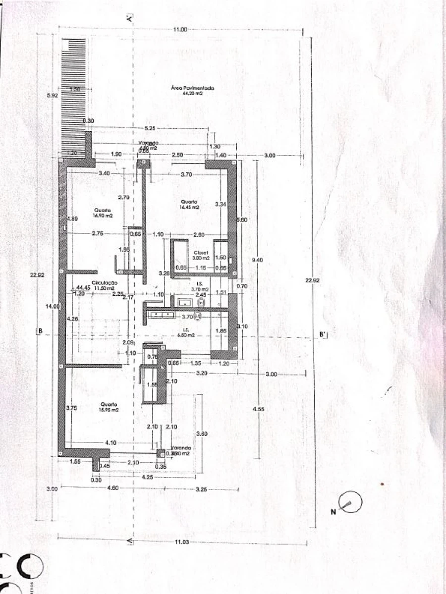 Moradia T4 para Venda em Nossa Sra de Fatima Planta 3