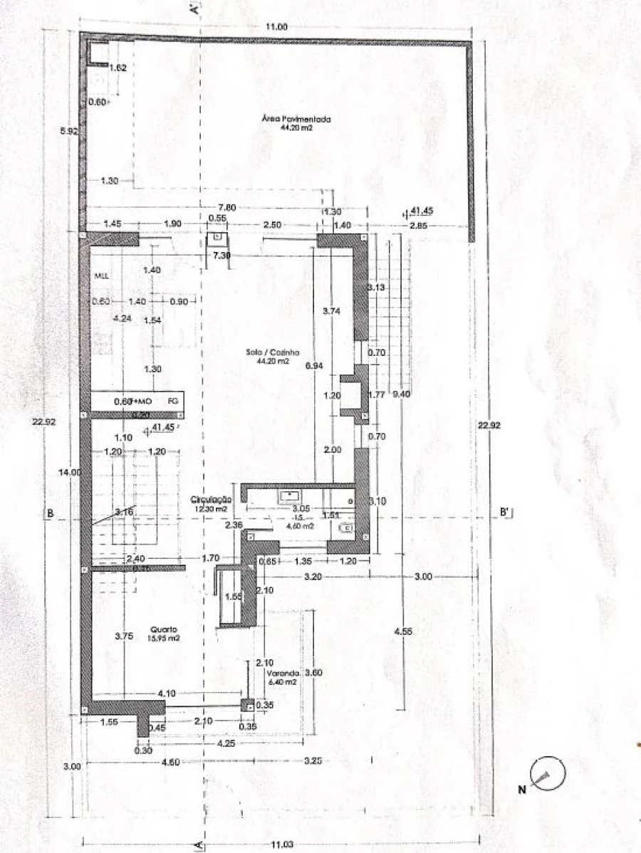 Moradia T4 para Venda em Nossa Sra de Fatima Planta 2
