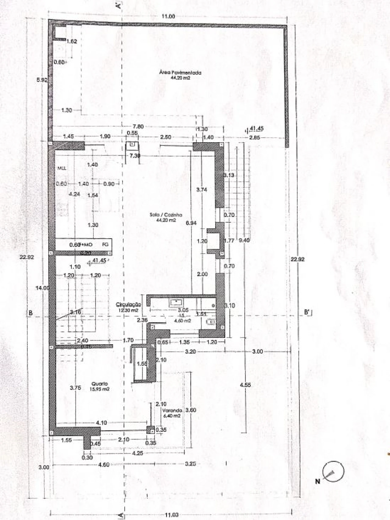 Moradia T4 para Venda em Nossa Sra de Fatima Planta 2