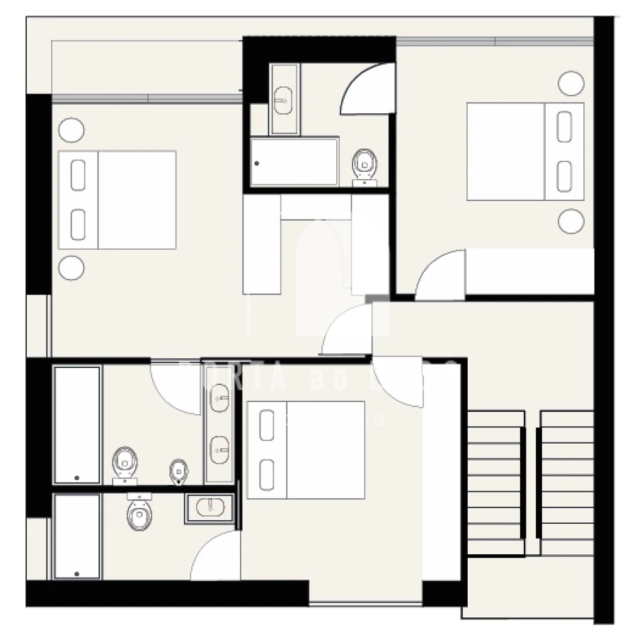 Moradia T4 para Venda em Canidelo Planta 2