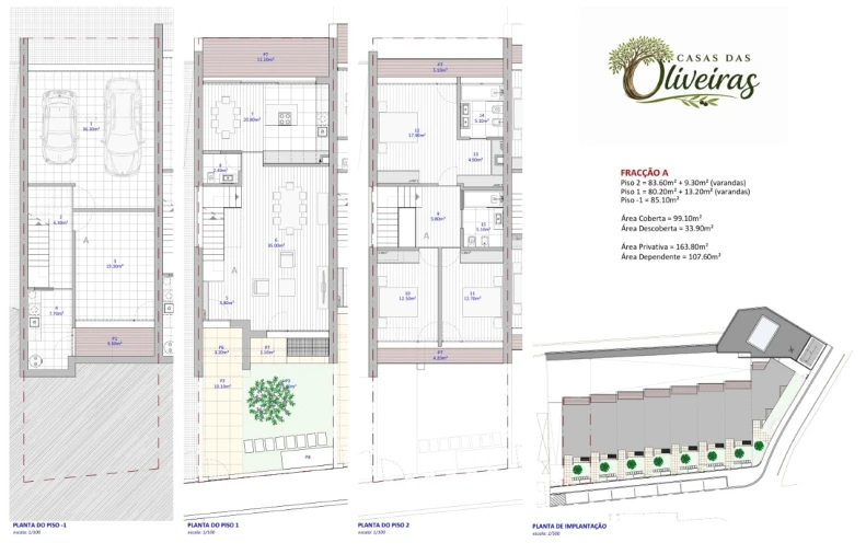 Moradia T3 para Venda em Gondomar (São Cosme), Valbom e Jovim Planta 1