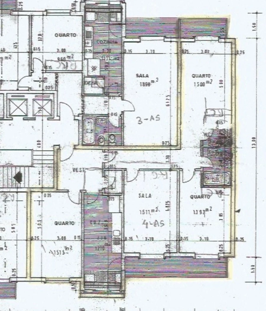 Apartamento T3 para Venda em Loures Planta 1