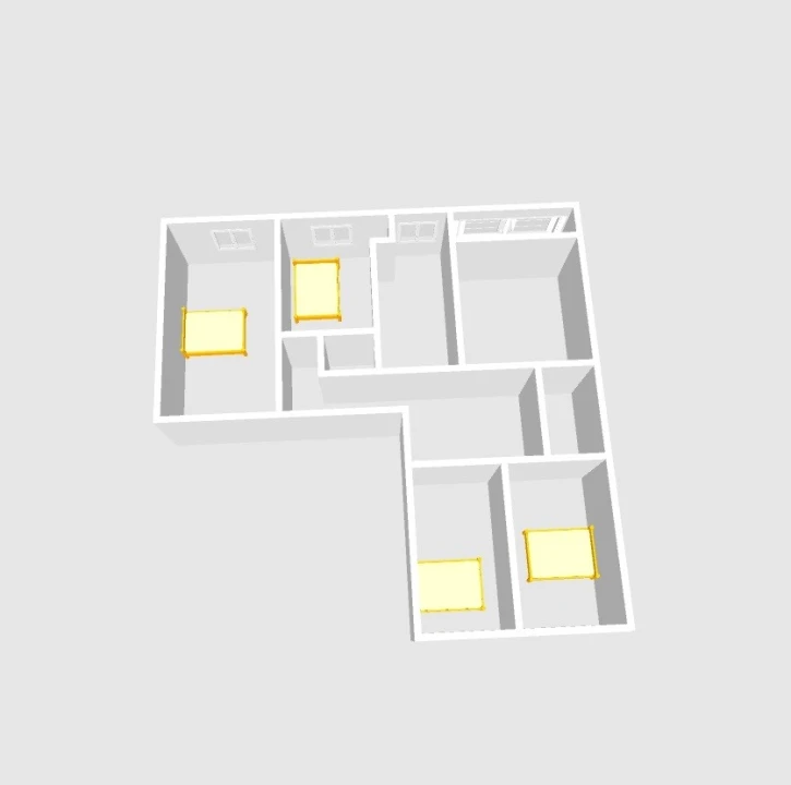 Apartamento T4 para Venda em Queluz e Belas Planta 2