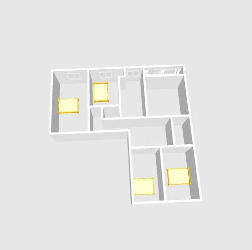 Apartamento T4 para Venda em Queluz e Belas Planta 2