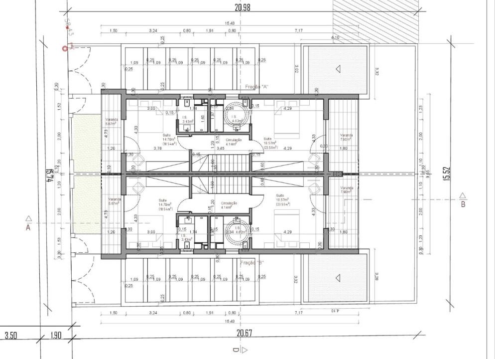 Moradia T3 para Venda em Fernao Ferro Planta 2