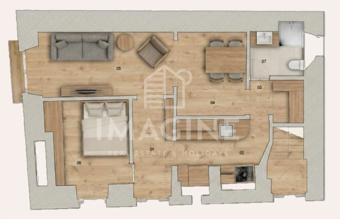 Apartamento T1 para Venda em Setubal (São Sebastião) Foto 2