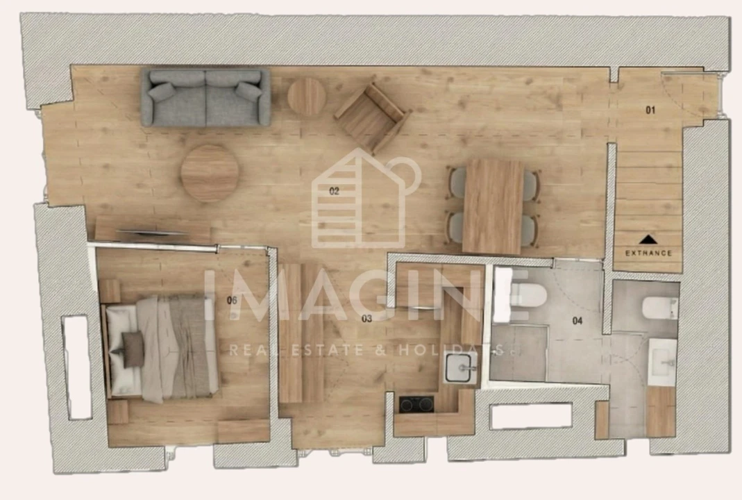 Apartamento T1 para Venda em Setubal (São Sebastião) Foto 3