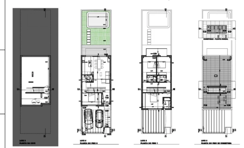 Moradia T4 para Venda em Montenegro Planta 2