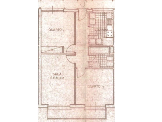 Apartamento T2 para Venda em Caldas da Rainha - Santo Onofre e Serra do Bouro Planta 1