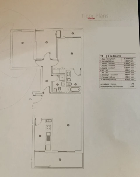 Apartamento T3 para Venda em Portimão