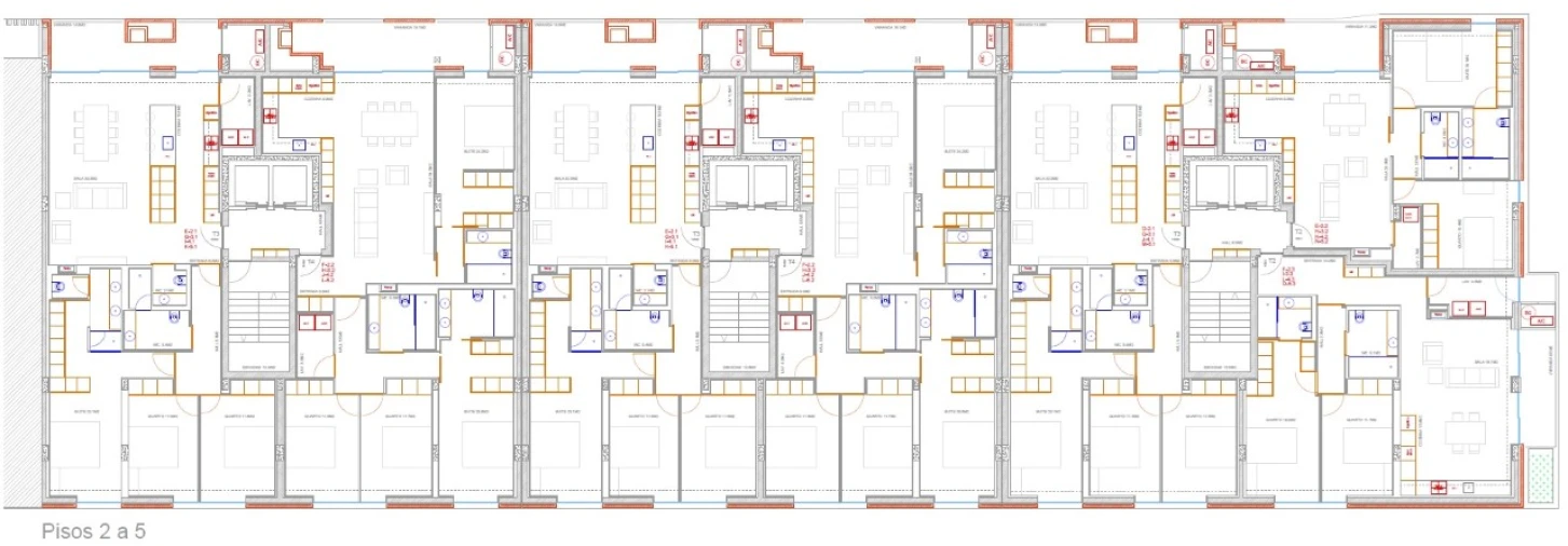 Apartamento T4 para Venda em Costa Planta 1
