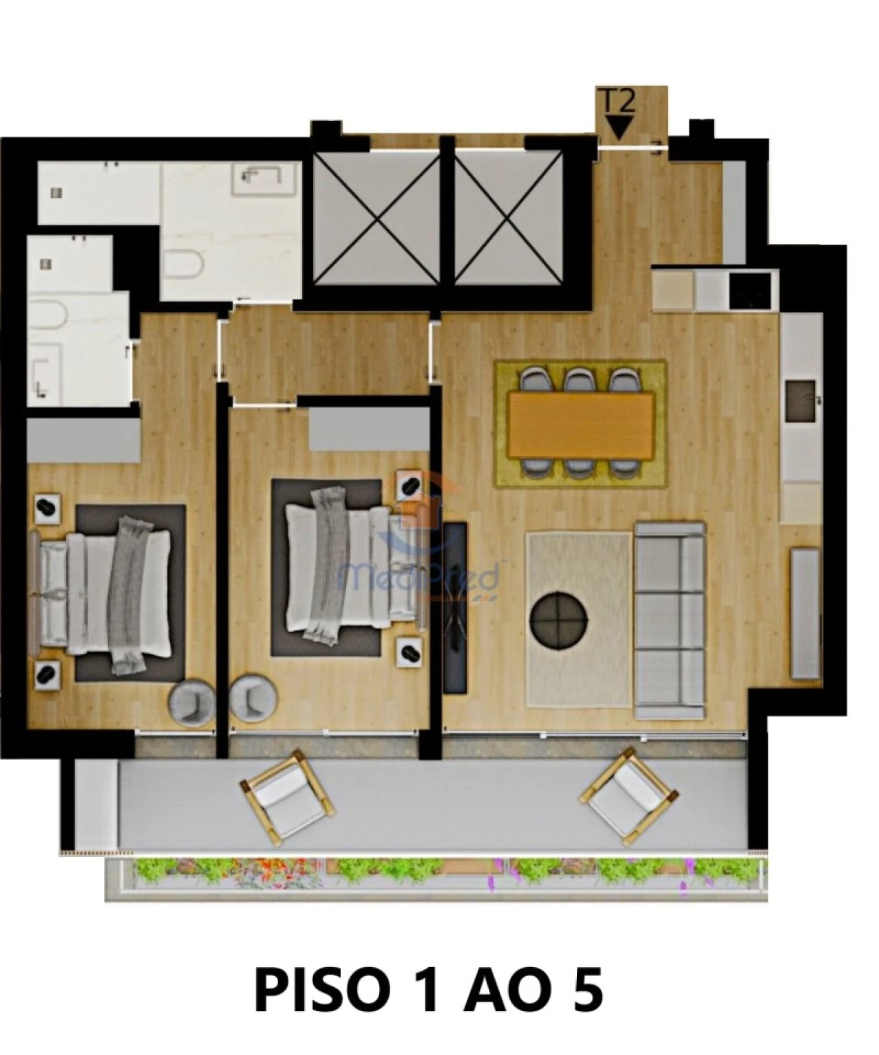 Apartamento T2 para Venda em Loures Foto 24