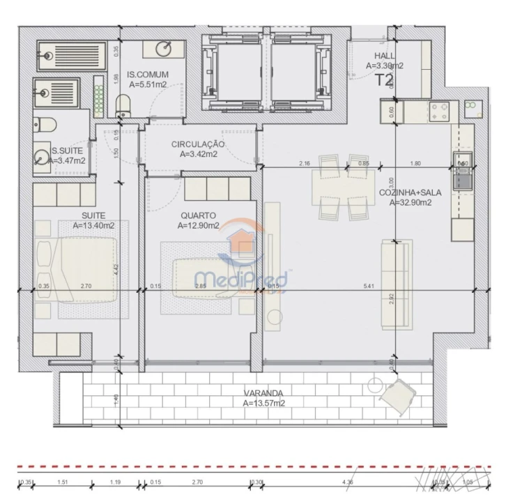 Apartamento T2 para Venda em Loures Foto 25