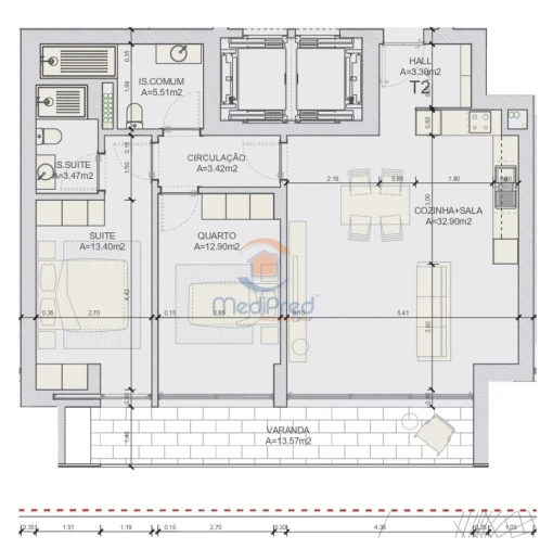 Apartamento T2 para Venda em Loures Foto 25