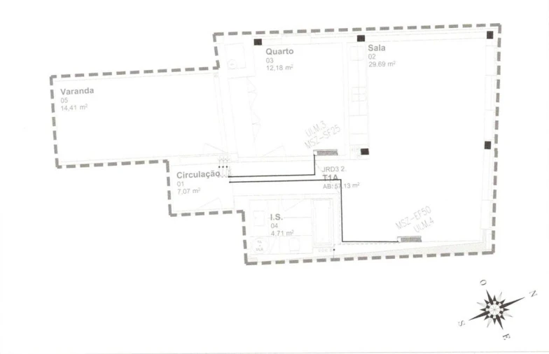 Apartamento T1 para Venda em Santa Maria Maior Foto 40