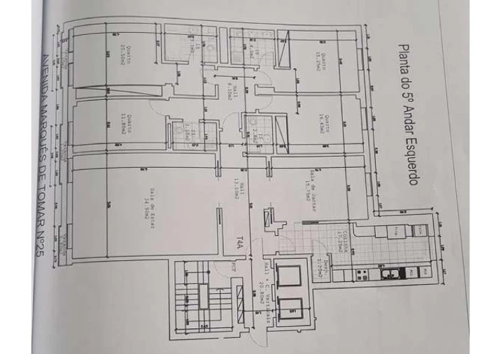 Apartamento T4 para Venda em Avenidas Novas Foto 29