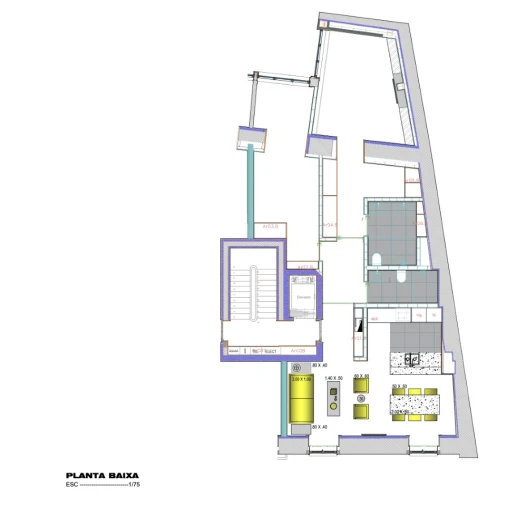 Apartamento T2 para Venda em Santo António Planta 1