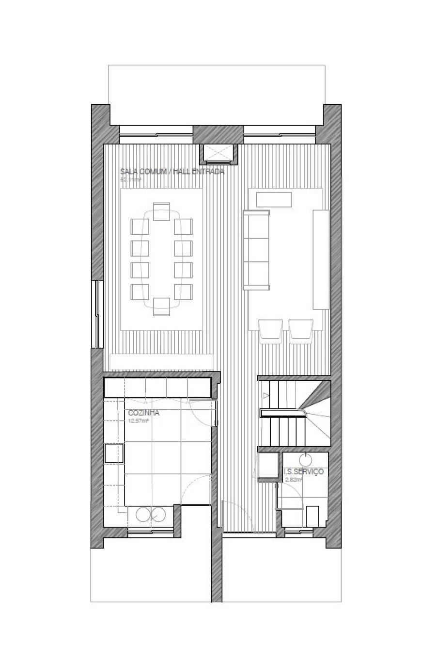 Moradia T4 para Arrendamento em Alcabideche Planta 1