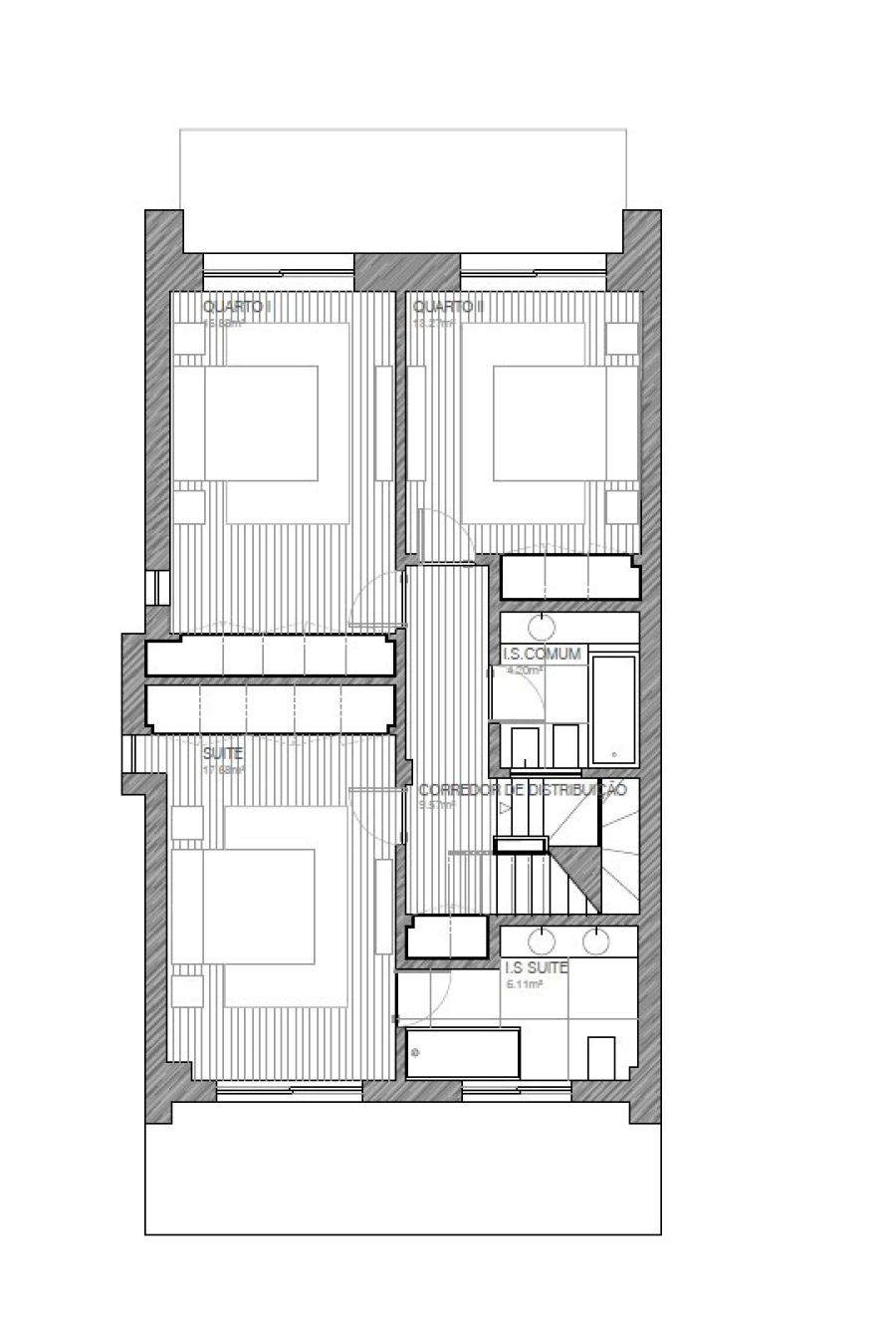 Moradia T4 para Arrendamento em Alcabideche Planta 2