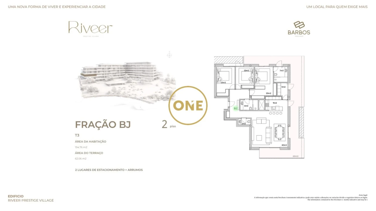 Apartamento T3 para Venda em Paços de Ferreira Foto 12