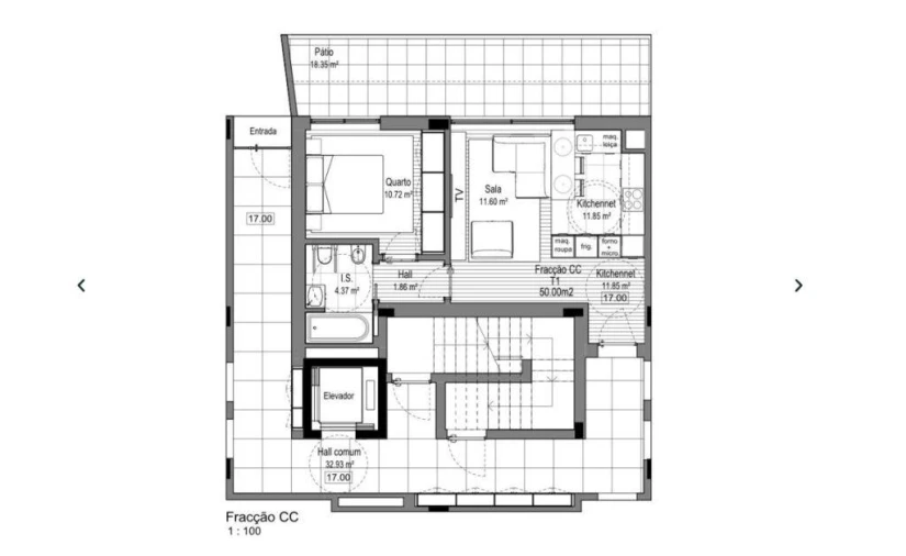 Apartamento T1 para Arrendamento em Espinho Foto 30