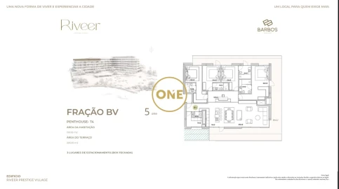 Apartamento T4 para Venda em Paços de Ferreira