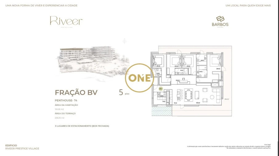 Apartamento T4 para Venda em Paços de Ferreira Foto 12