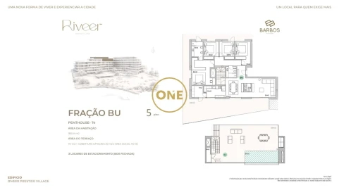 Apartamento T4 para Venda em Paços de Ferreira