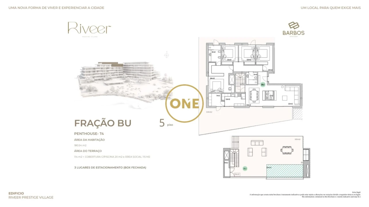 Apartamento T4 para Venda em Paços de Ferreira Foto 12