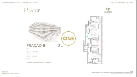 Apartamento T3 para Venda em Paços de Ferreira