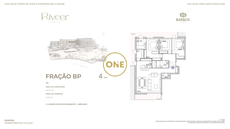 Apartamento T3 para Venda em Paços de Ferreira Foto 12