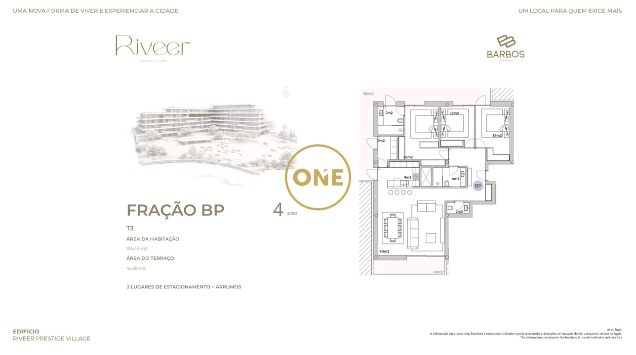 Apartamento T3 para Venda em Paços de Ferreira Foto 12