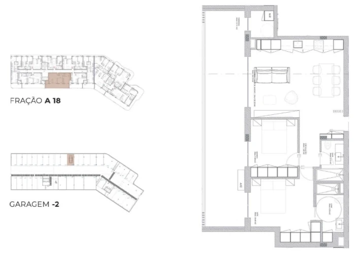 Apartamento T2 para Venda em Oliveira do Douro Planta 1