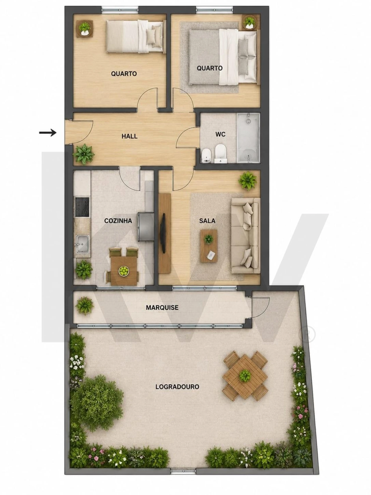 Apartamento T2 para Venda em Almada, Cova da Piedade, Pragal e Cacilhas Foto 1