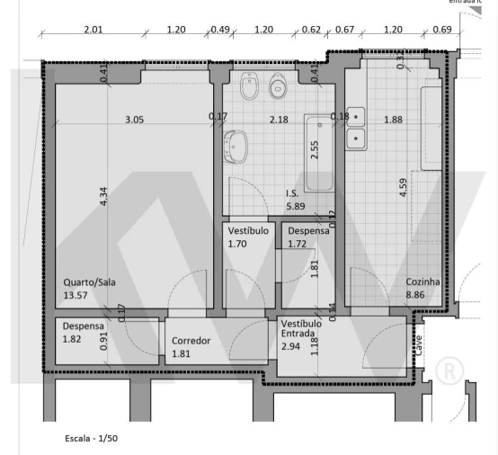 Apartamento para Venda em Alvalade Foto 2