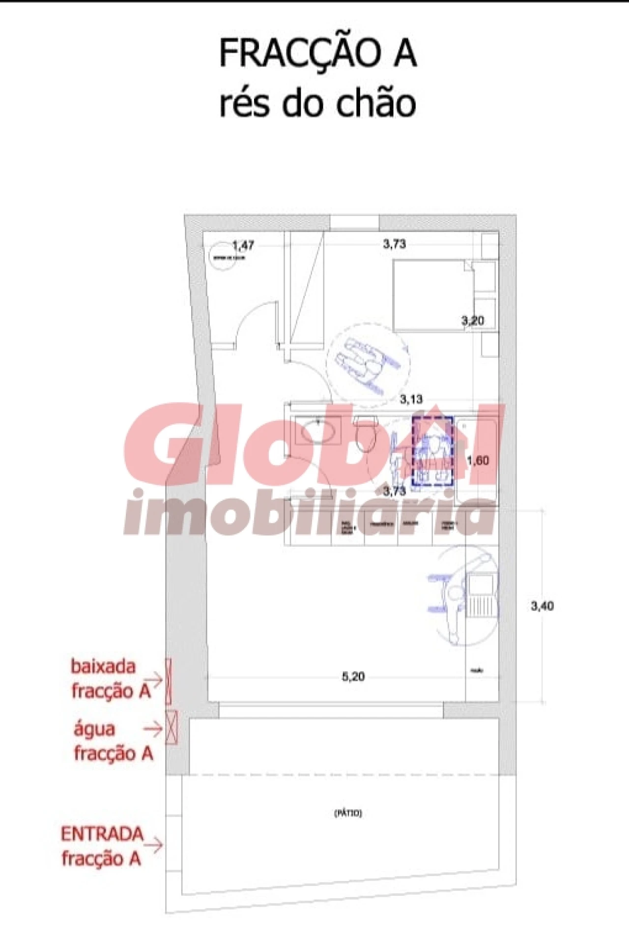 Apartamento T1 para Venda em Bodiosa Foto 1