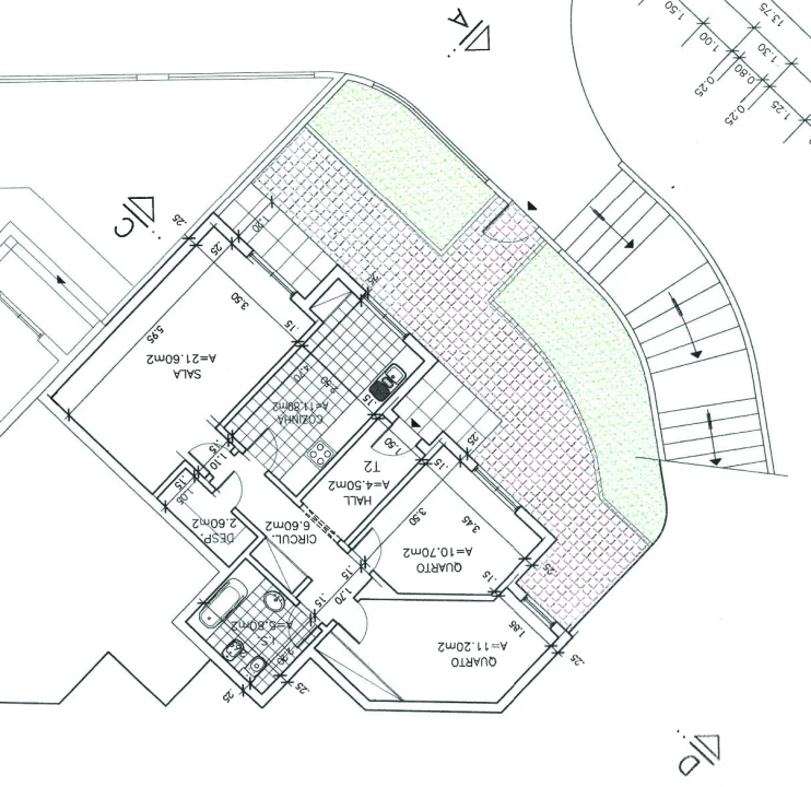 Apartamento T2 para Venda em Colares Planta 2