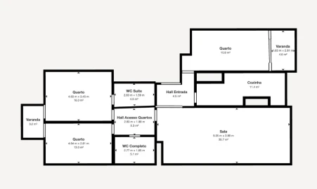 Apartamento T3 para Venda em Cascais e Estoril