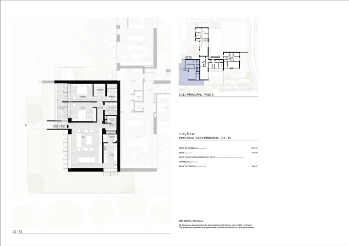 Apartamento T2 para Venda em Cascais e Estoril Planta 2