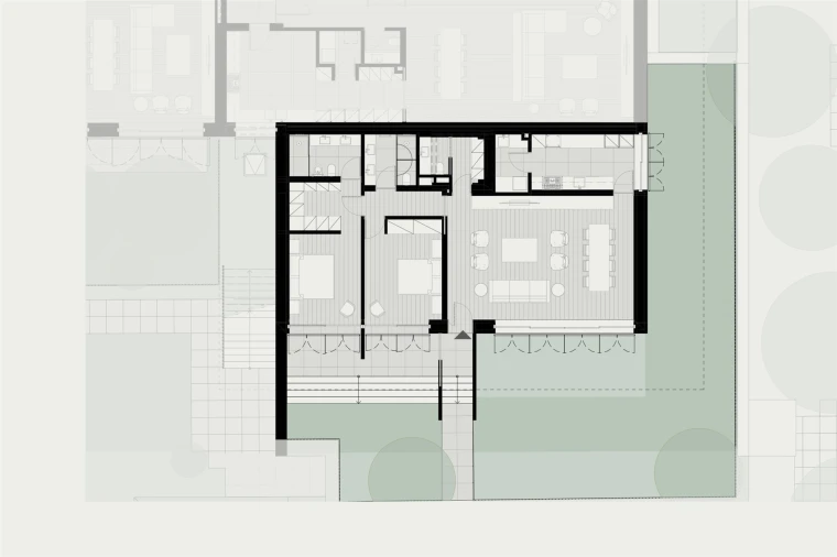 Apartamento T2 para Venda em Cascais e Estoril Planta 1