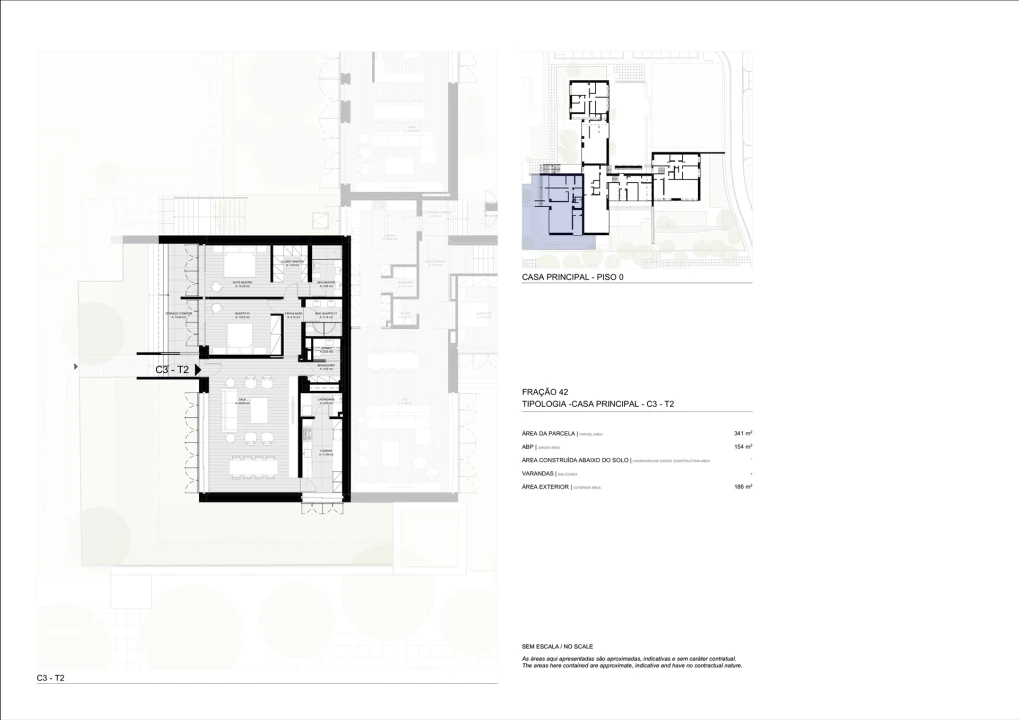 Apartamento T2 para Venda em Cascais e Estoril Planta 2